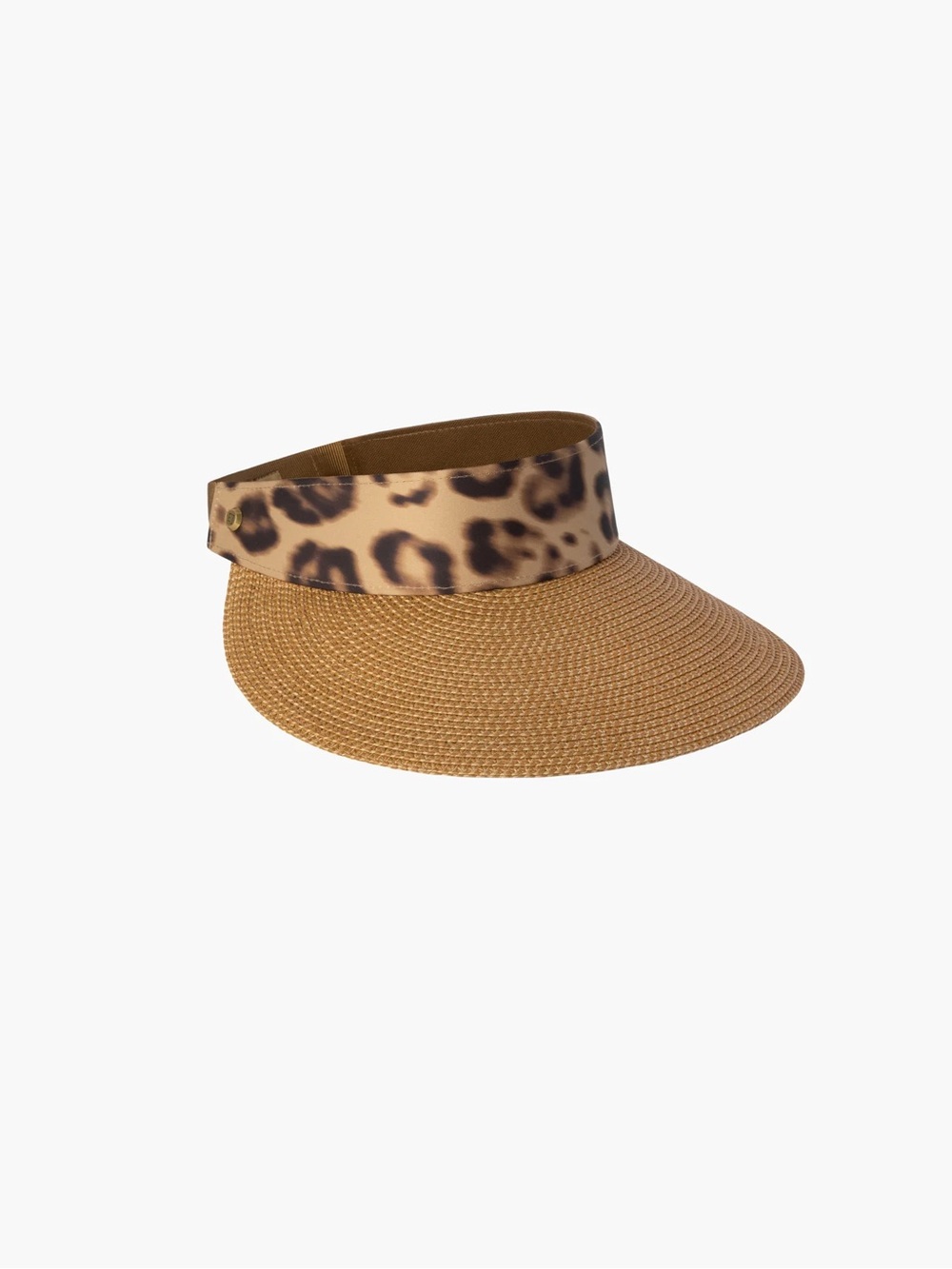Eric Javits Champ II Straw Visor NWT